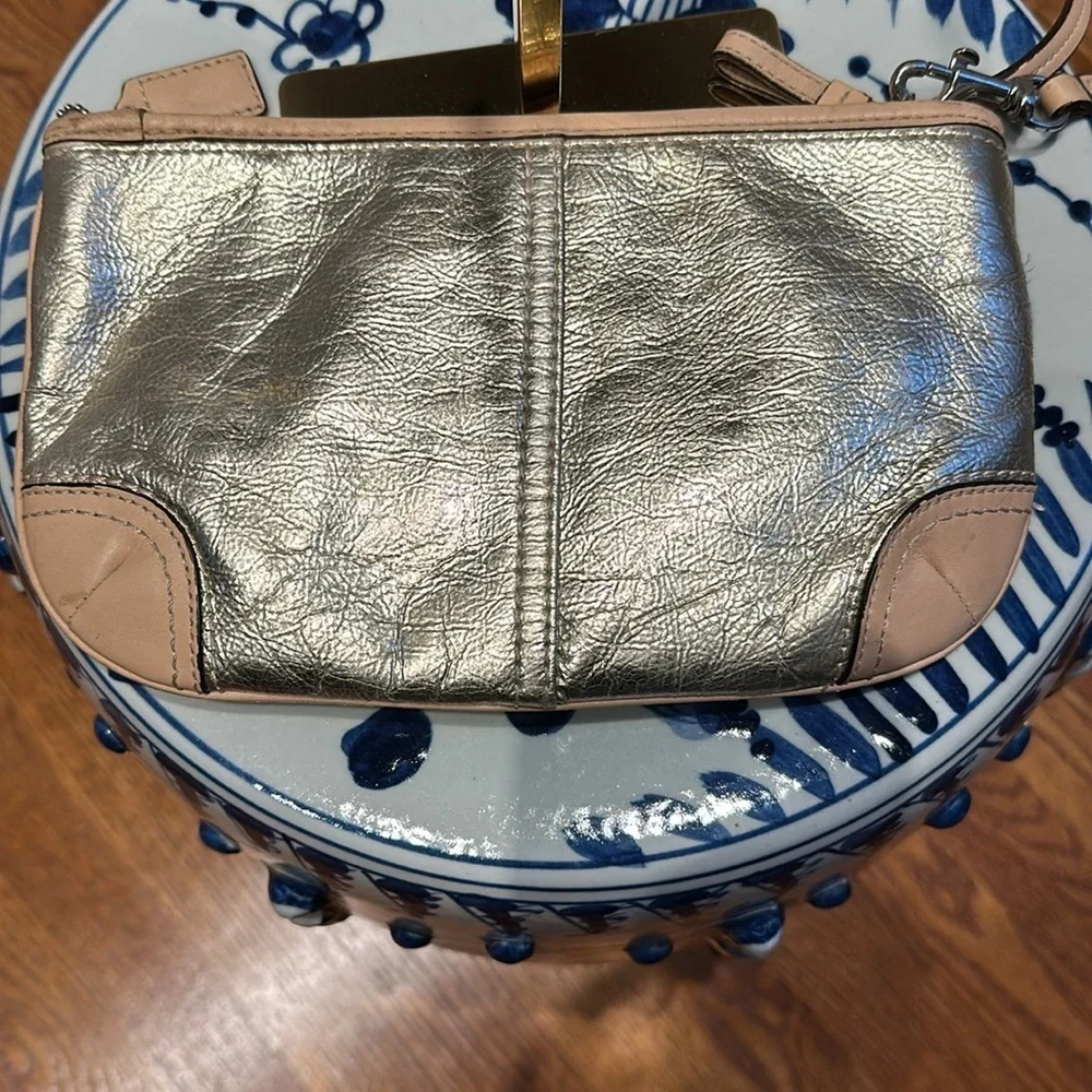 Coach Metallic Wristlet - Picture 3 of 6